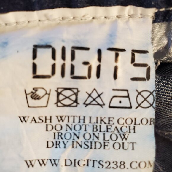 DIGITS 238 SZ L 38 Vintage 90s Y2K Men's Wide Leg Carpenter Jeans Pants Blue - Picture 11 of 11